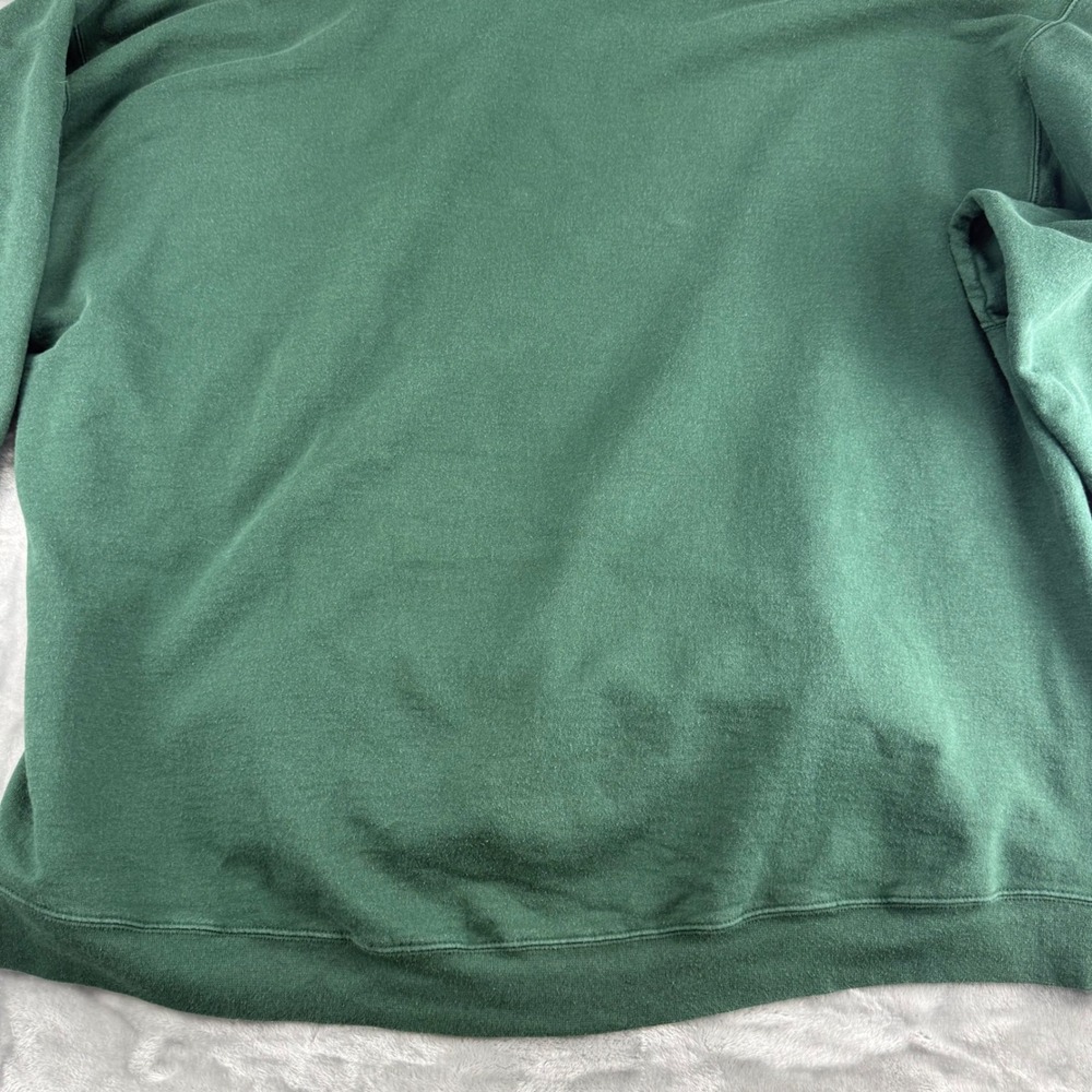 Vintage Hanes Ultimate Cotton Green Bay Packers Hoodie Mens 3XL Green Sweatshirt - Picture 14 of 16